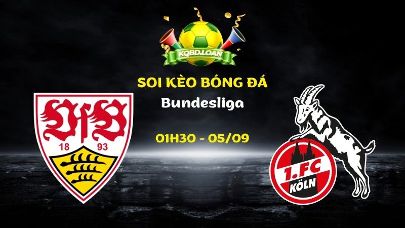 Soi Kèo Stuttgart vs FC Koln | 01h30 Ngày 05/09 - Bundesliga